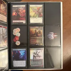 MTG Phyrexia All Will Be One Commander Decks Set of 2 Sleeved with Card Folio - Image 5