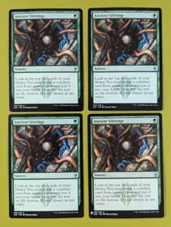 Ancient Stirrings x4 Masters 25 4x Playset Magic the Gathering MTG - Image 1