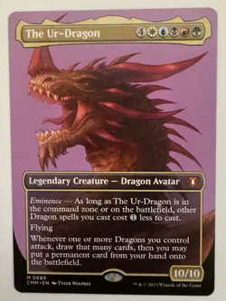 The Ur-Dragon (Borderless) Commander Masters Regular - Image 1