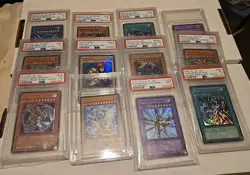 YUGIOH COLLECTION GRADED/CARDS! - Image 1