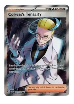 Pokemon - Colress's Tenacity - Ultra Rare - Shrouded Fable #087 NM - Image 1