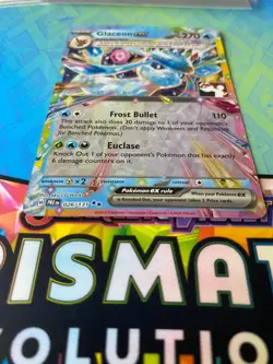 Glaceon ex 026/131 Prismatic Evolutions Prize Pack Series Cards Stamp Holo - Image 5