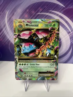 M Venusaur EX 2/108 Holo EX Rare Evolutions Pokemon HP - Image 1