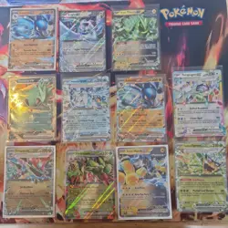 Pokemon TCG Prismatic Evolutions Ex Bundle X 11 Cards - Image 1