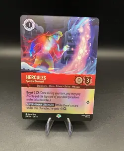 Ravensburger Disney Lorcana Hercules Spectral Demigod 214/204 Epic Holo Foil EN - Image 1