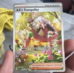 Pokemon TCG Chaos Rising AZ's Tranquility SIR Trainer 120/086 Pack Fresh!! - Image 1