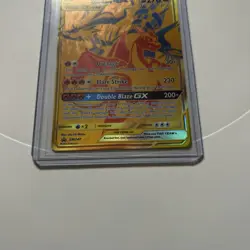 Pokemon TCG Reshiram and Charizard GX Tag SM247 Team Promo Card - Image 3