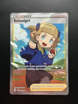 Schoolgirl - 262/264 - Fusion Strike - Full Art - Pack Fresh NM MINT #1 - Image 1