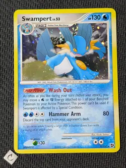 Swampert 9/106 - Great Encounters Holo Rare Pokemon TCG LP - Image 1