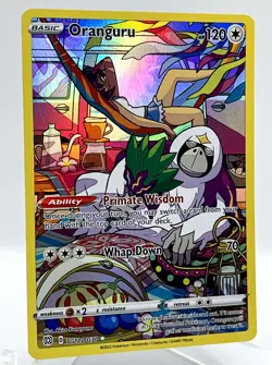 Oranguru TG12/TG30 Brilliant Stars Holo Trainer Gallery 2022 Pokemon TCG Card - Image 2