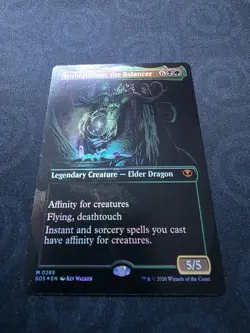 MTG Witherbloom the Balancer BORDERLESS FOIL #288 Secrets of Strixhaven Mythic - Image 3
