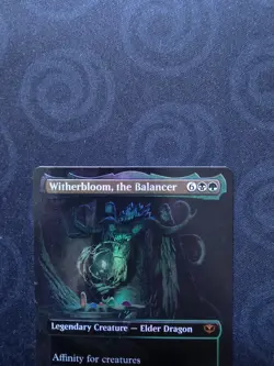 MTG Witherbloom the Balancer BORDERLESS FOIL #288 Secrets of Strixhaven Mythic - Image 5