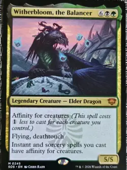 Witherbloom The Balancer MTG Secrets Of Strixhaven Non-foil - Image 1