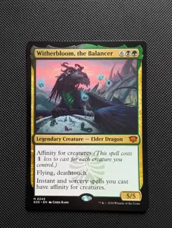 Witherbloom The Balancer MTG Secrets Of Strixhaven Non-foil - Image 1