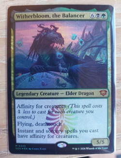 MTG: Witherbloom, the Balancer - Secrets of Strixhaven, #245, Foil, Mythic - Image 2