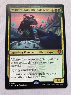 Witherbloom, the Balancer Mythic Rare Secrets of Strixhaven SOS Non-Foil MTG - Image 1
