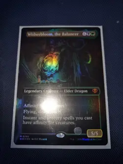 Witherbloom, the Balancer NM BORDERLESS FOIL SECRETS OF STRIXHAVEN MTG - Image 1