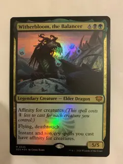 Witherbloom, the Balancer (0245) Foil MTG Secrets Of Strixhaven - Image 1