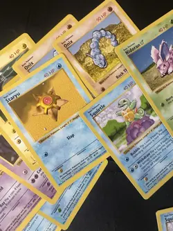 LOT Pokemon 1999 Shadowless Base Card Set Vintage Pokemon Unlimited - Image 2