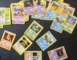 LOT Pokemon 1999 Shadowless Base Card Set Vintage Pokemon Unlimited - Image 4