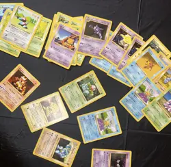 LOT Pokemon 1999 Shadowless Base Card Set Vintage Pokemon Unlimited - Image 5
