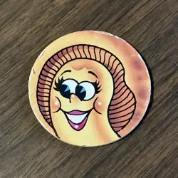 Pizza Party Board Game 1987 Replacement Pieces Cards Mushroom Yellow Token - Image 1