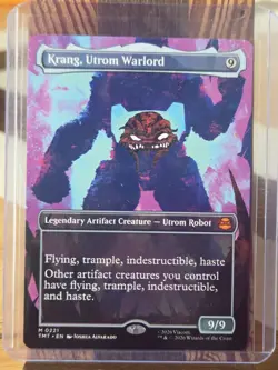 Krang, Utrom Warlord (Borderless) #221 Teenage Mutant Ninja Turtles Regular - Image 1
