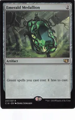 EMERALD MEDALLION 237 RARE MAGIC: THE GATHERING - Image 1
