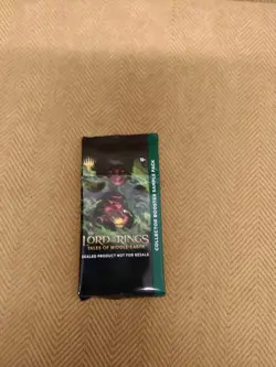 Lord Of The Rings Tales Of Middle-Earth Collector Booster Sample Pack - Image 1