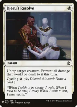 Djeru's Resolve The List Reprints Regular - Image 1