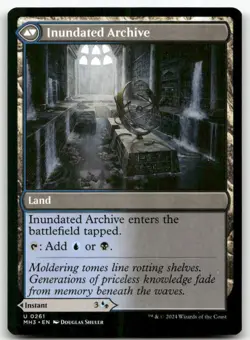 Waterlogged Teachings #261 MTG Modern Horizons 3 NM X1 - Image 2