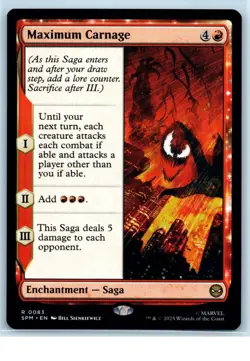 Maximum Carnage 83 Marvel's Spider-Man 2025 (NM) - Image 1