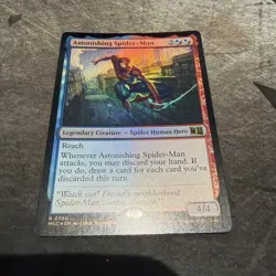 Astonishing Spider-Man 740 MTG MSC Commander: Marvel Super Heroes Foil NM - Image 1