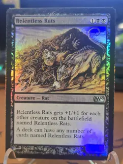 Relentless Rats Core Set 2010 (M10) Foil - Image 1