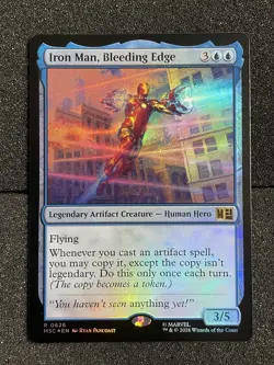 Iron Man, Bleeding Edge 626 Commander: Marvel Super Heroes Magic: Foil NM - Image 1