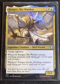 Magic: The Gathering MTG - Kangee, Sky Warden Starter Commander Decks SCD 234U - Image 1