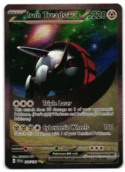 Iron Treads ex 248/198 - 🌊 Scarlet & Violet Pokemon TCG 🖤 - LP - Image 1