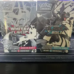 Pokemon Black Bolt and White Flare Booster Bundle Set of 2 Sealed - Image 2