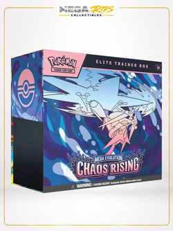 Pokemon TCG Mega Evolution—Chaos Rising Elite Trainer Box (ETB) – Factory Sealed - Image 1