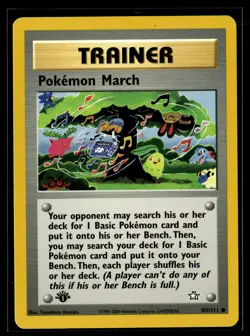 Pokemon TCG 1ST EDITION Neo Genesis #102/111 Pokemon March NM - Image 1