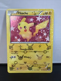 Pokemon TCG Pikachu Legendary Treasures Radiant Collection Holo RC7/RC25 2013 - Image 1