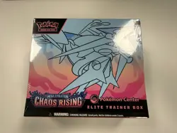 Pokemon Center TCG Chaos Rising ETB Elite Trainer Box Brand New & Sealed - Image 1