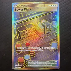 Pokemon Power Plant 269/236 Secret Rare Gold Cosmic Eclipse NM - Image 1