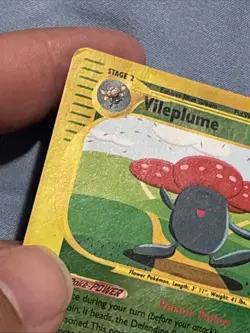 Vileplume - 31/165 - Pokemon Expedition Reverse Holo Rare Card Vintage - Image 3