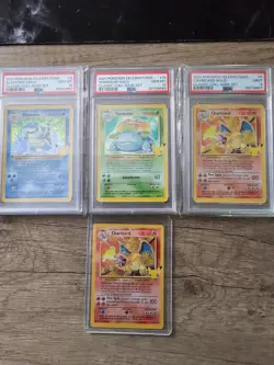 2021 Pokemon TCG Celebrations Set PSA 10 Blastoise Venusaur Gem Mint Charizard - Image 1