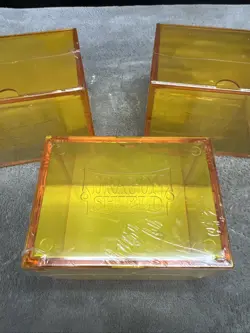 DRAGON SHIELD Yellow Deck Protectors Lot Of 3 Hold Over A 100 Cards - Image 5