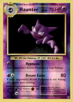 Haunter 48/108 Uncommon Evolutions Pokemon Reverse Holo Near Mint - Image 1