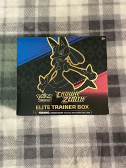 Pokemon Sword & Shield Crown Zenith Elite Trainer Box ETB Sealed - Image 1