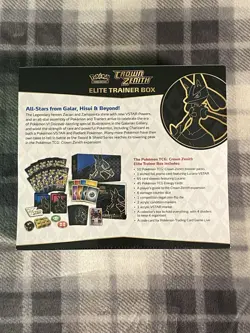 Pokemon Sword & Shield Crown Zenith Elite Trainer Box ETB Sealed - Image 2