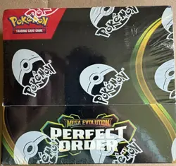 Pokemon TCG Mega Evolution-Perfect Order Sealed Booster Display Box (36 Packs) - Image 1